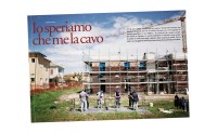 La doppia pagina di apertura del servizio "Io speriamo che me la cavo"