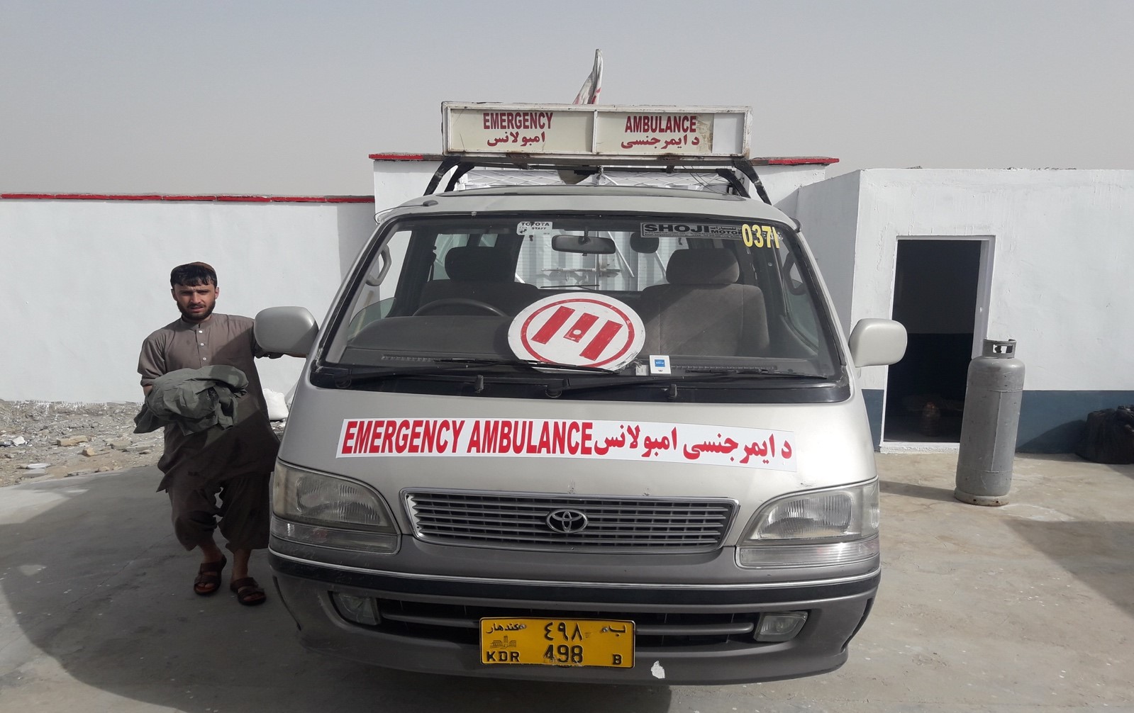 L'ambulanza del Fap di EMERGENCY a Sangin